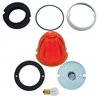 UP32164-Grakon 1000 Style Cab Light Conversion Kit With Watermelon Glass Lens & 1156 Base - Dark Amber