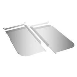 TXTK-1114 - Kenworth - W900L - Blank Hood Battery Box Filler Panel (1997+)