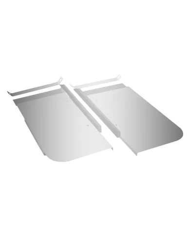 TXTK-1114 - Kenworth - W900L - Blank Hood Battery Box Filler Panel (1997+)