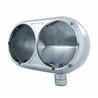 UP32179-304 Stainless Dual Headlight Housing For Peterbilt 359