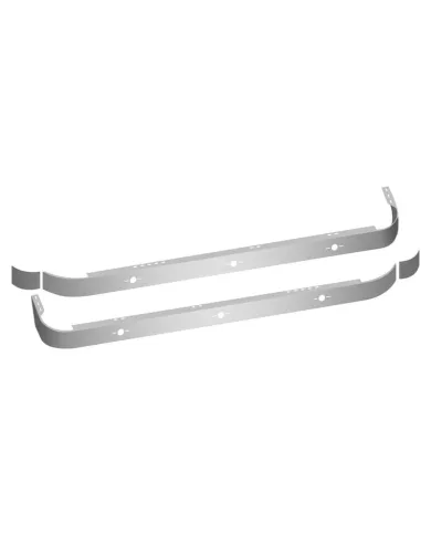 TXTK-1514 - Kenworth Aerocab Side Mount Exhaust 62" Sleeper Panel with 6 Slotted Light Holes (2007+)"