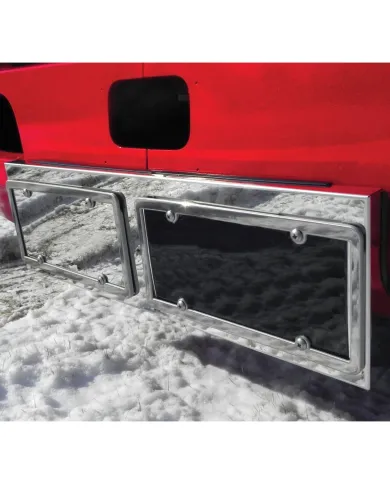 TXTK-1712 - Kenworth T680 Double License Plate Holder (2013+)