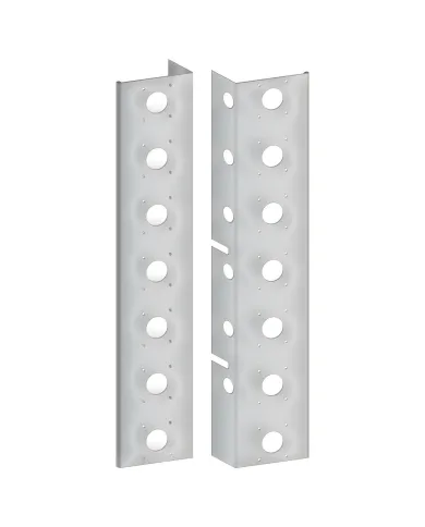 TXTK-1815 - Kenworth W900 15" Premium Flangeless Can Rear Air Cleaner Light Bar with 14 Slotted Light Holes (2010+)