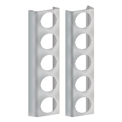 TXTK-1820 - Kenworth W900 15" Donaldson Front Air Cleaner Light Bar with 10 x 2" Light Holes (2010+)
