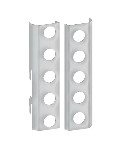 TXTK-1833 - Kenworth W900 13" Donaldson Rear Air Cleaner Light Bar with 10 x 2" Light Holes (2010+)