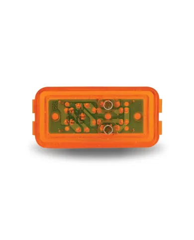 TXTLED-1X2A - 1 X 2" Amber Marker LED (6 Diodes)"