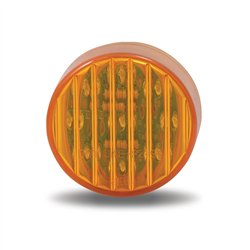 TXTLED-2HA - 2 1/2" Round Amber LED (13 Diodes)