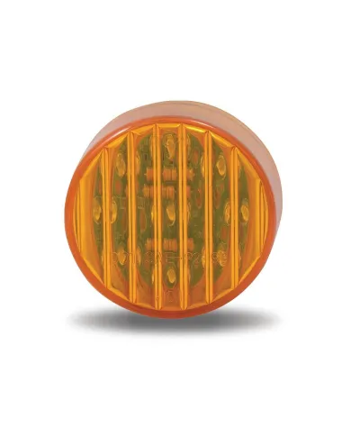 TXTLED-2HA - 2 1/2" Round Amber LED (13 Diodes)