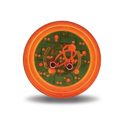 TXTLED-2HA - 2 1/2" Round Amber LED (13 Diodes)