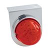 UP32319-Stainless Light Bracket With 17 LED Watermelon Light - Red LED/Red Lens
