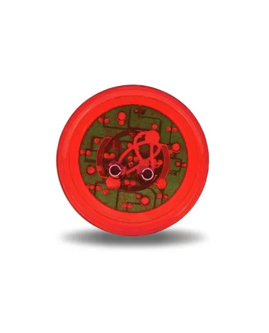 TXTLED-2R - 2" Round Red LED (9 Diodes)"