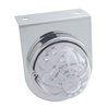 UP32320-Stainless Light Bracket With 17 LED Watermelon Light - Amber LED/Clear Lens
