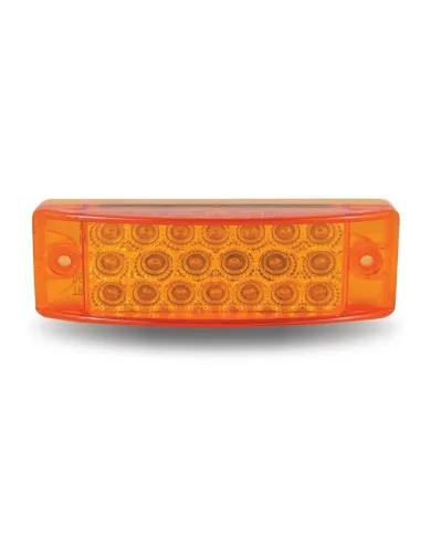 TXTLED-2X6A - 2" X 6" Amber Trailer LED (20 Diodes)
