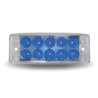 TXTLED-2X6AB - 2" X 6" Dual Revolution Trailer LED - Amber/Blue (10 Diodes)