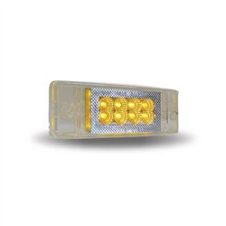 TXTLED-2X6DCA - 2" X 6" Multi-Directional Clear Amber Trailer LED (24 Diodes)"