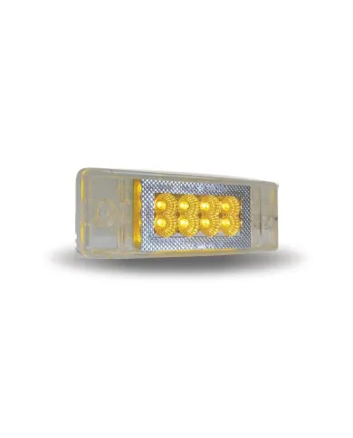 TXTLED-2X6DCA - 2" X 6" Multi-Directional Clear Amber Trailer LED (24 Diodes)"