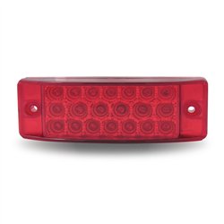 TXTLED-2X6R - 2" X 6" Red Trailer LED (20 Diodes)