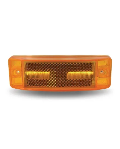 TXTLED-2X6RA - 2" X 6" Reflectorized Amber Trailer LED (8 Diodes)"