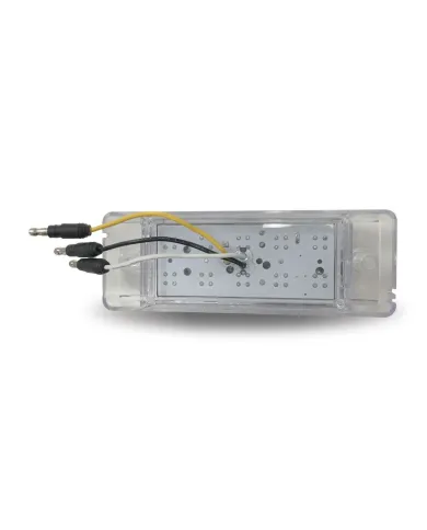 TXTLED-2X6RB - 2" X 6" Dual Revolution Trailer LED - Red/Blue (10 Diodes)