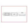 TXTLED-2X6RR - 2" X 6" Reflectorized Red Trailer LED (8 Diodes)"