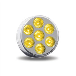 TXTLED-2XAB - 2" Dual Revolution Amber/Blue LED (7 Diodes)