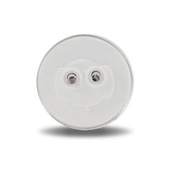 TXTLED-2XCA - 2" Round Clear Amber LED (7 Diodes)