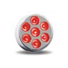 TXTLED-2XCR - 2" Round Clear Red LED (7 Diodes)