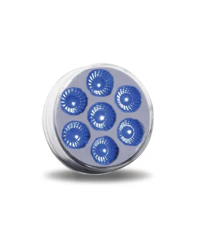 TXTLED-2XRB - 2" Dual Revolution Red/Blue LED (7 Diodes)