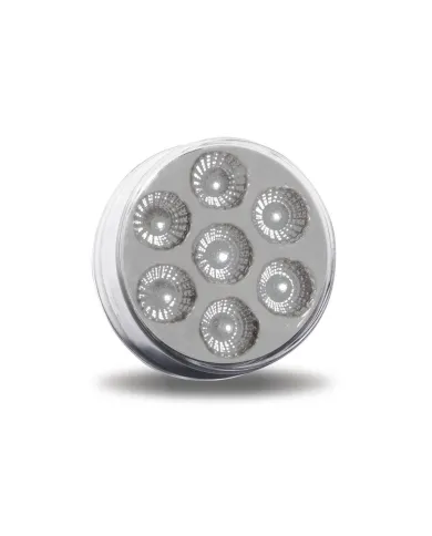 TXTLED-2XRW - 2" Dual Revolution Red/White LED (7 Diodes)