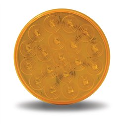 TXTLED-4100A - 4" Amber Stop Turn & Tail LED (19 Diodes)