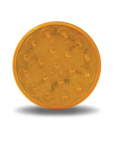 TXTLED-4100A - 4" Amber Stop Turn & Tail LED (19 Diodes)