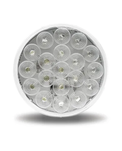 TXTLED-4100W - 4" White Back-Up LED (19 Diodes)