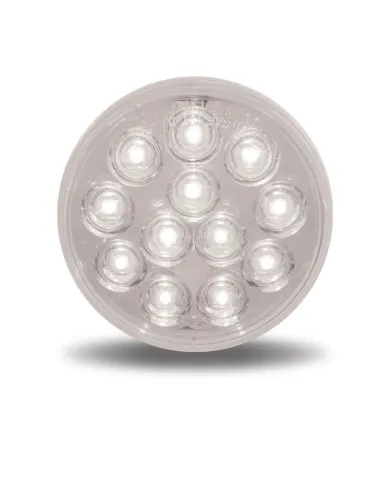 TXTLED-4MW - 4" Mirror White Back-Up LED (12 Diodes)