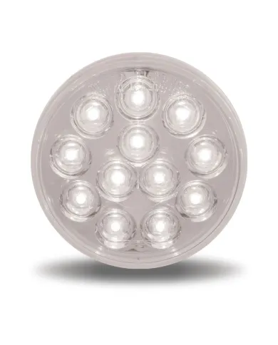 TXTLED-4MW - 4" Mirror White Back-Up LED (12 Diodes)