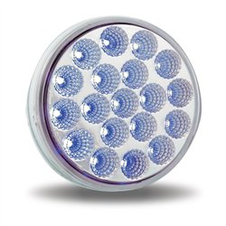 TXTLED-4XAB - 4" Dual Revolution Amber/Blue LED