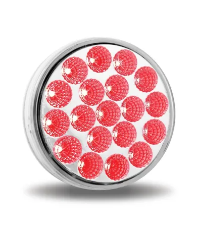 TXTLED-4XRB - 4" Dual Revolution Red/Blue LED