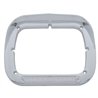 UP32371-10 LED 5" x 7" Headlight Bezel With Visor - Amber LED/Clear Lens