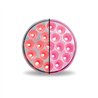 TXTLED-4XRPINK - 4" Dual Revolution Red/Pink LED