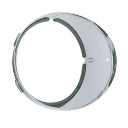 UP32375-Chrome Inner Headlight Bezel For 1996-2010 Freightliner Century - Passenger