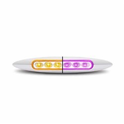 TXTLED-6XAP - 6" DUAL AMBER TO PURPLE AUX. MARKER LIGHT 