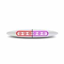 TXTLED-6XRP - 6" DUAL RED TO PURPLE AUX. MARKER LIGHT 