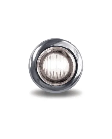 TXTLED-B2CR - Mini Button Clear Red LED - 2 Wire