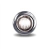 TXTLED-B3CA - Mini Button Clear Amber LED - 3 Wire