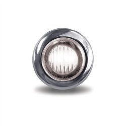 TXTLED-B3CR - Mini Button Clear Red LED - 3 Wire