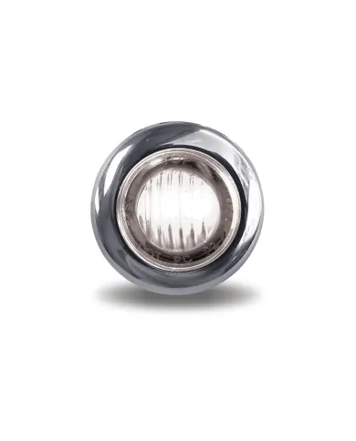 TXTLED-B3CR - Mini Button Clear Red LED - 3 Wire