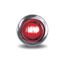 TXTLED-B3R - Mini Button Red LED - 3 Wire