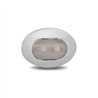 TXTLED-B4CR - Mini Oval Button Clear Red LED - 3 Wire