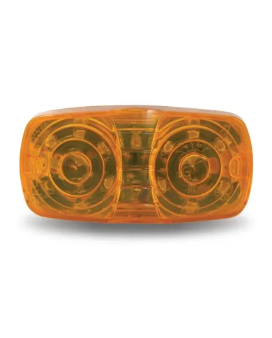 TXTLED-BA - Double Bullseye Amber LED (16 Diodes) - 1 Hot Wire