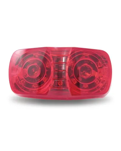 TXTLED-BR - Double Bullseye Red LED (16 Diodes) - 1 Hot Wire