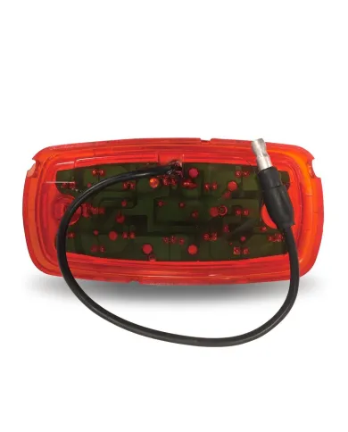 TXTLED-BR - Double Bullseye Red LED (16 Diodes) - 1 Hot Wire